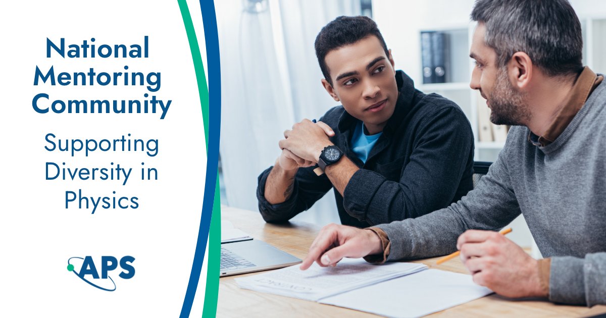 APSphysics's tweet photo. Join the NMC to take advantage of an opportunity to connect with a #mentor who can help you navigate the difficulties of pursuing a #physicscareer. You'll also connect with other students studying physics & attend exclusive NMC events. Join today! https://t.co/iguiBg8rl7 https://t.co/YW6iMOwmm7