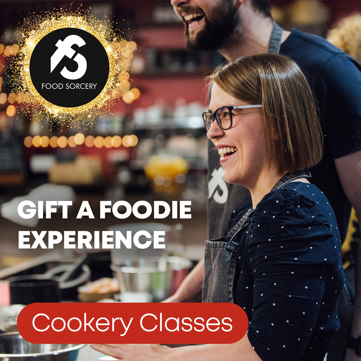 Gift a Foodie Experience - mailchi.mp/foodsorcery.co… Gifts That Keep On Giving Encourage your friends to unleash their inner chef with a Food Sorcery cookery voucher!