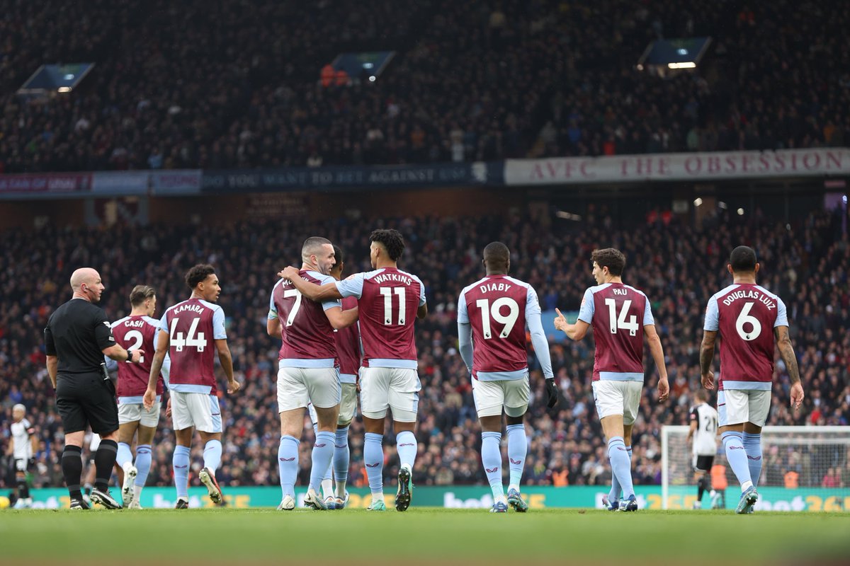 Great afternoon at Villa Park today! Well done everyone 🦁 Off to the national break now! #UTV