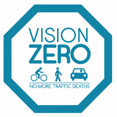 Traffic Deaths: 
Heads Up -Expect pedestrians in the crosswalk ❗
Focus - Be aware of your blind spots ‼
Bike Smart - Share the road with cyclists and always check for bikes before turning. ❗

Driving isn't easy, but saving a life is. ‼

#Drive25 #VisionZero