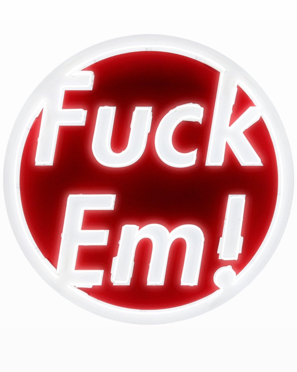 Supreme Large Fuck Em Sign is finally set to release this Thursday