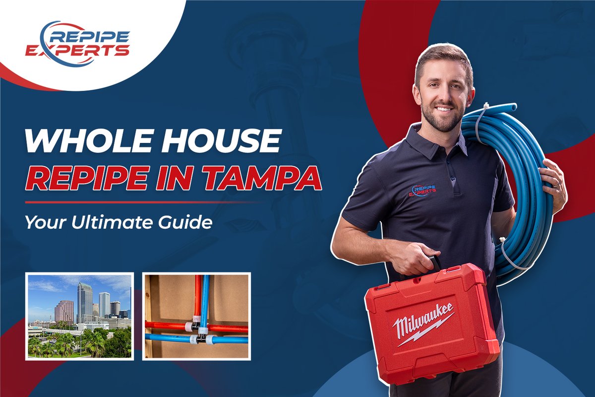 RepipeExperts's tweet image. Facing repeated plumbing issues in your Tampa home? It might be time to consider a repipe. With a team of experienced professionals, Repipe Experts is equipped to handle all your repiping needs.

Repipe.Pro for more info

#repipe #repiping #repipeexperts #repipetampa