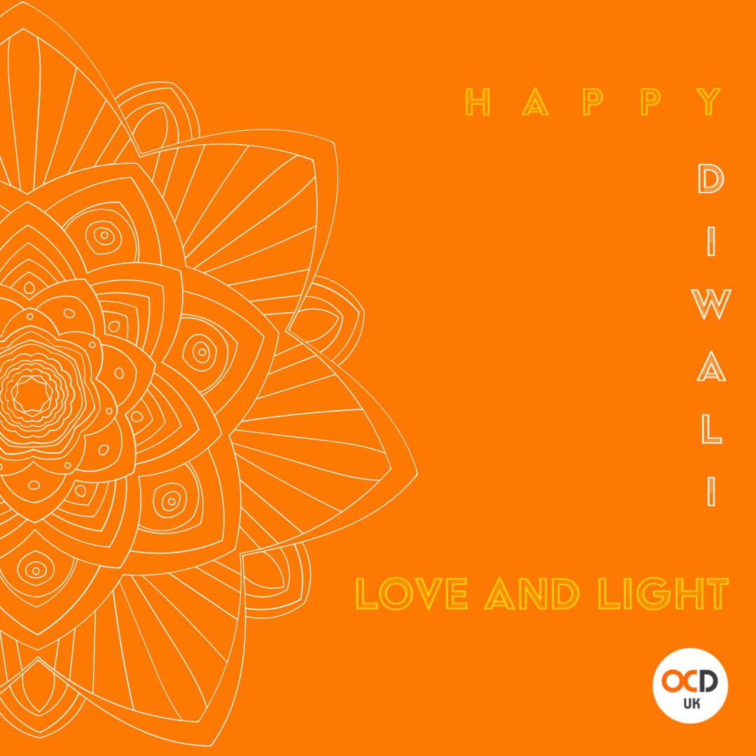 Happy Diwali to anybody celebrating this festival of light over darkness and the start of new beginnings. Let’s hope the near future is the start of new, OCD free beginnings for us all. Happy Diwali.