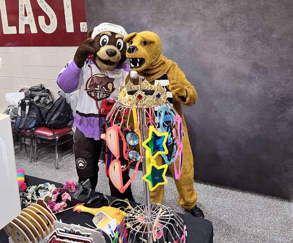 Penn State Urology (@psh_urology) on Twitter photo Had a few special visitors to the <a href="/NaterPixPB/">Naterpix Photobooth</a> Photo Booth at the <a href="/TheHersheyBears/">Hershey Bears</a> game! The <a href="/NittanyLion/">Nittany Lion</a> and Coco The Bear! Get your picture taken too by section 116! Had a few special visitors to the <a href="/NaterPixPB/">Naterpix Photobooth</a> Photo Booth at the <a href="/TheHersheyBears/">Hershey Bears</a> game! The <a href="/NittanyLion/">Nittany Lion</a> and Coco The Bear! Get your picture taken too by section 116!