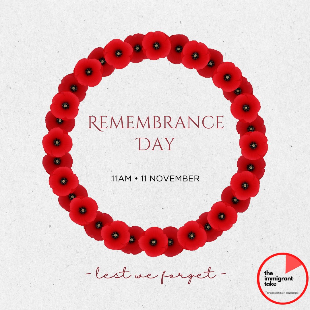immigranttake's tweet photo. 🌺 On Remembrance Day, we honor those lost but never forgotten. Today, let's also stand with those fighting for peace in Ukraine, Palestine, and beyond. Lest we forget, may their courage inspire a world of enduring peace. 
#RemembranceDay #StandForPeace 🕊️ https://t.co/RR5OjH7eHK