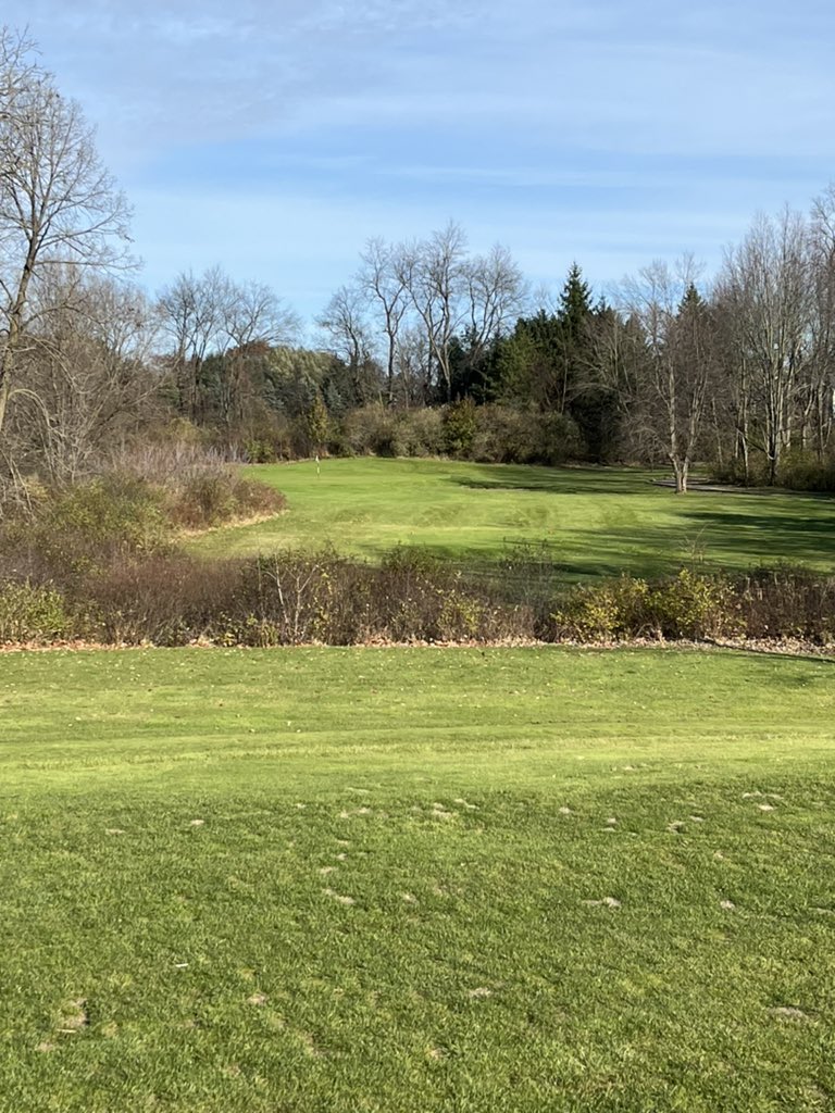 BushAlan's tweet image. November golf in Michigan. @pxg @KarinHart