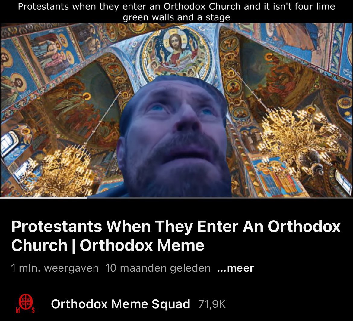 Orthodox Meme Squad, PhD on X:  / X