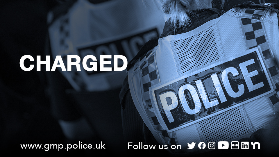 #CHARGED | Lee Francis Burns (07/06/1985) of Worsley Street, Oldham has been charged with the murder of Vincent McDonagh, he has been remanded head of a court appearance at Tameside Magistrates Court on Monday 13 November 2023. Read more ➡️ orlo.uk/lxLdm