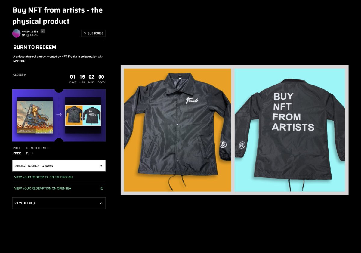 GOT MINE!!! <a href="/HekkMr/">Mr.HΞkk</a> <a href="/nftfreaks/">NFT Freaks 🗝️🏰🦸🏿‍♂️</a> 🔥🔥🔥🔥🔥