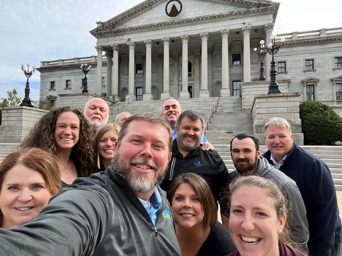 Thank you <a href="/SCATCs/">SCATA</a> for an incredibly awesome day of legislATive meetings! #ATvocate <a href="/zachr77/">Zachery Richards MS, LAT, ATC</a> <a href="/AmyFraleyHand/">Amy Fraley</a> <a href="/NATA1950/">NATA</a> <a href="/AmyCallender/">Amy Callender</a>