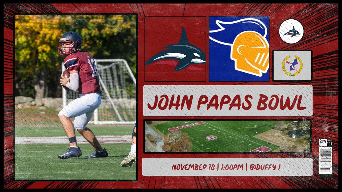 ISLSPORTS's tweet image. taborathletics: Excited to host the John Papas Bowl Saturday November 18th at 1:00pm!