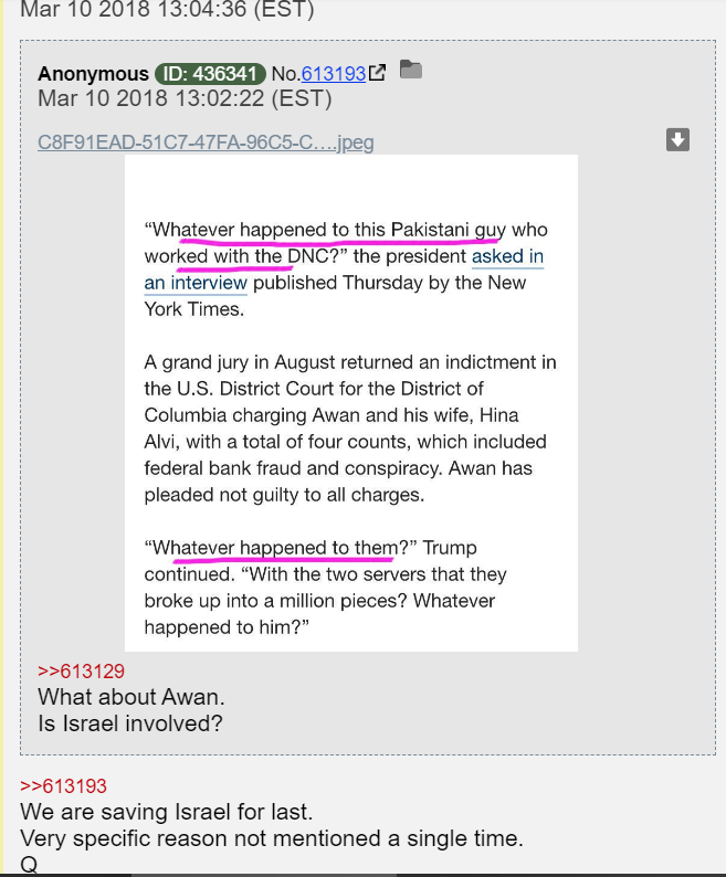 ProudUnaffiliat's tweet photo. @LaineyWasi This is not #NetAndYahoo. I don't know if it is a body double (masked or not), CGI, or a clone. This is more evidence that this is a White Hat operation.
"We are saving Israel for last." -- #Q916 https://t.co/R1WWayGfvX