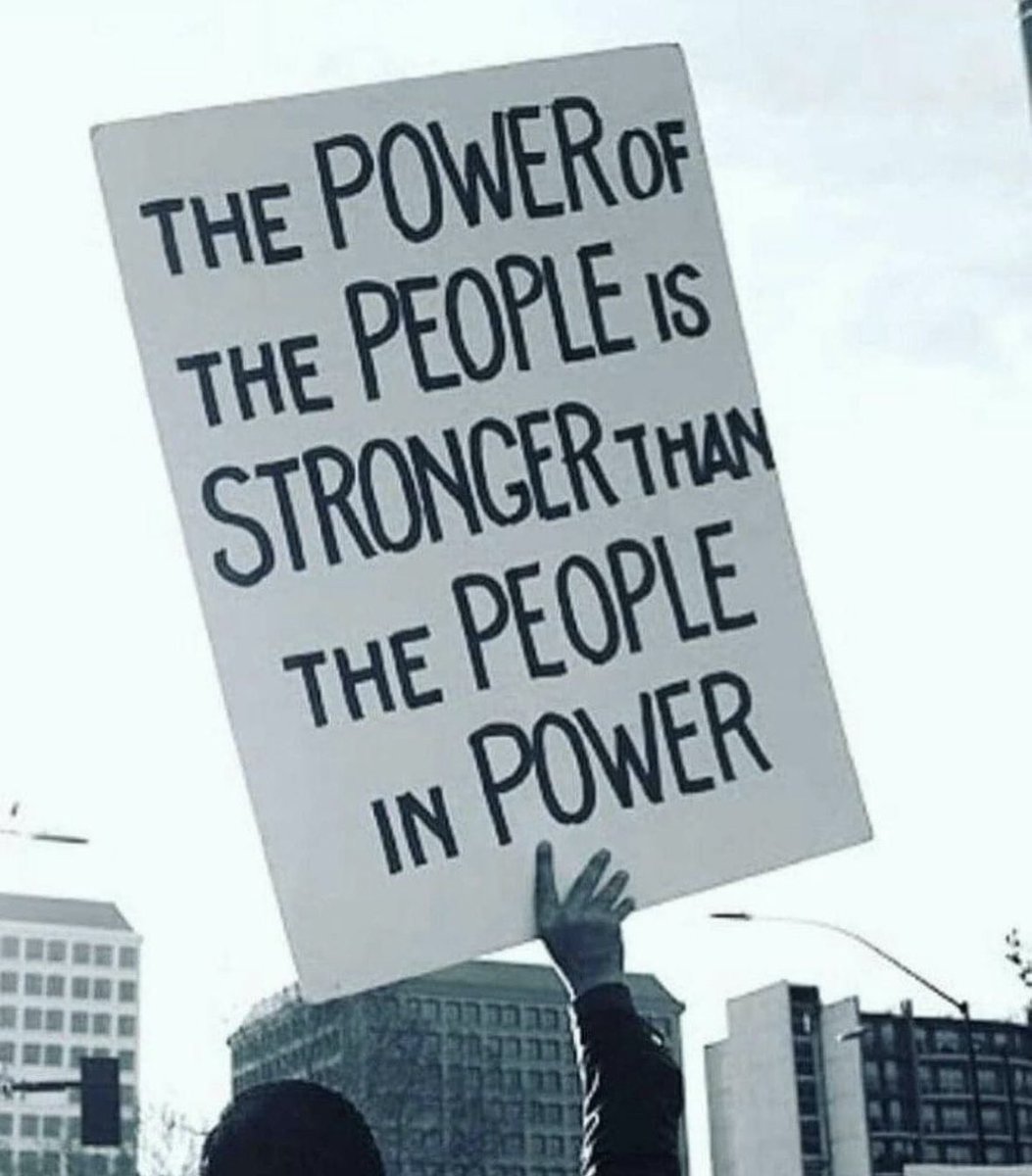 HasnaaHbk's tweet photo. The power of the people is STRONGER than the people in Power https://t.co/fX5uQrG5By