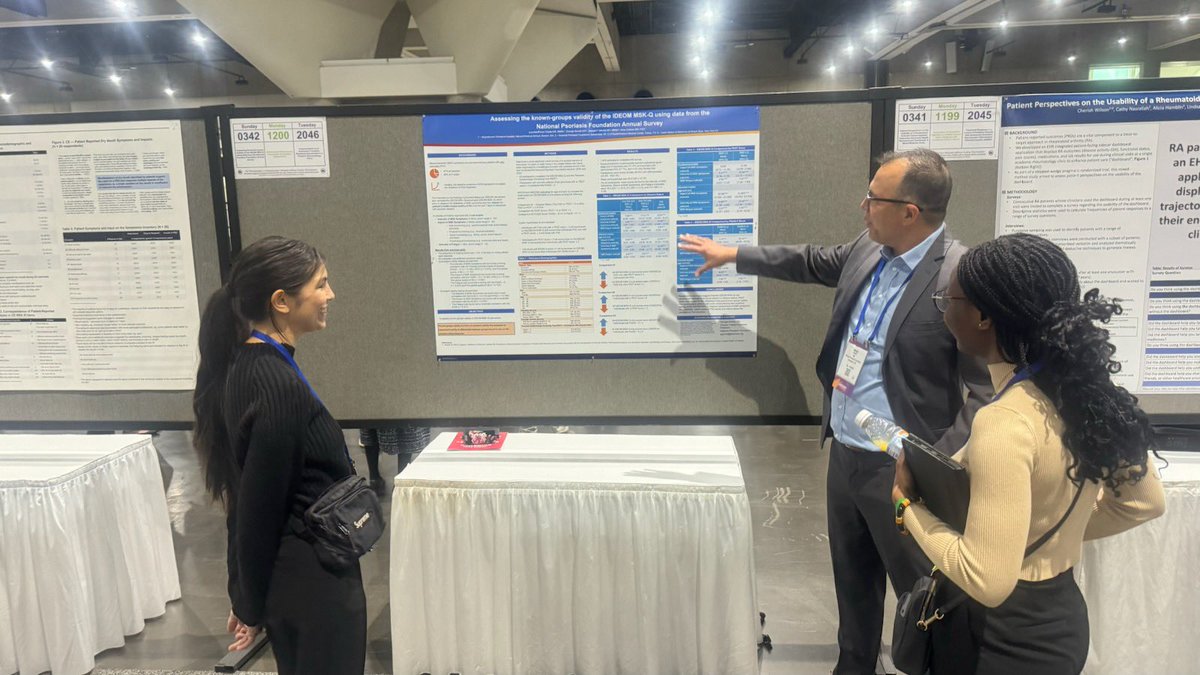 George Gondo (@ggondo_naaf) on Twitter photo Presenting known group validation work for the #IDEOM MSK-Q at #ACR23 <a href="/JosephMerolaMD/">Joseph Merola, MD MMSc</a> <a href="/LPerezChada/">Lourdes Perez-Chada</a> <a href="/NPF/">National Psoriasis Foundation</a> <a href="/NPFPro/">NPFPro</a> Presenting known group validation work for the #IDEOM MSK-Q at #ACR23 <a href="/JosephMerolaMD/">Joseph Merola, MD MMSc</a> <a href="/LPerezChada/">Lourdes Perez-Chada</a> <a href="/NPF/">National Psoriasis Foundation</a> <a href="/NPFPro/">NPFPro</a>