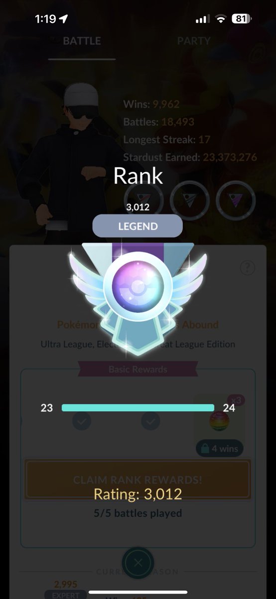 forcedmemes's tweet image. Clapping to legend in ultra league