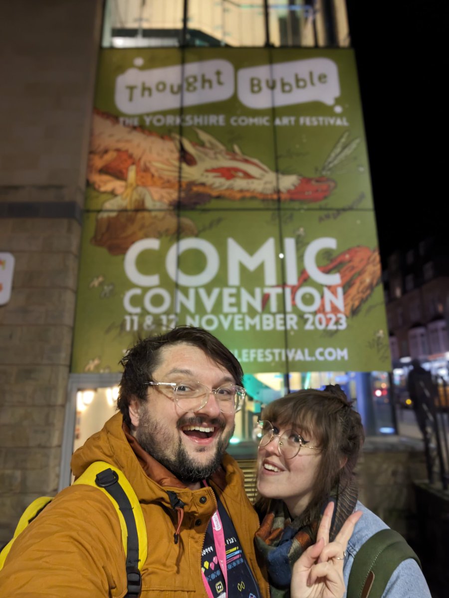 sarahgraleyart's tweet photo. Thank you so much to everyone who visited us at Thought Bubble -and a huge thank you to all the amazing folks that made it happen, we had a wonderful time!!
💞💞💞 #tbf23 https://t.co/NsUpmTlNMJ