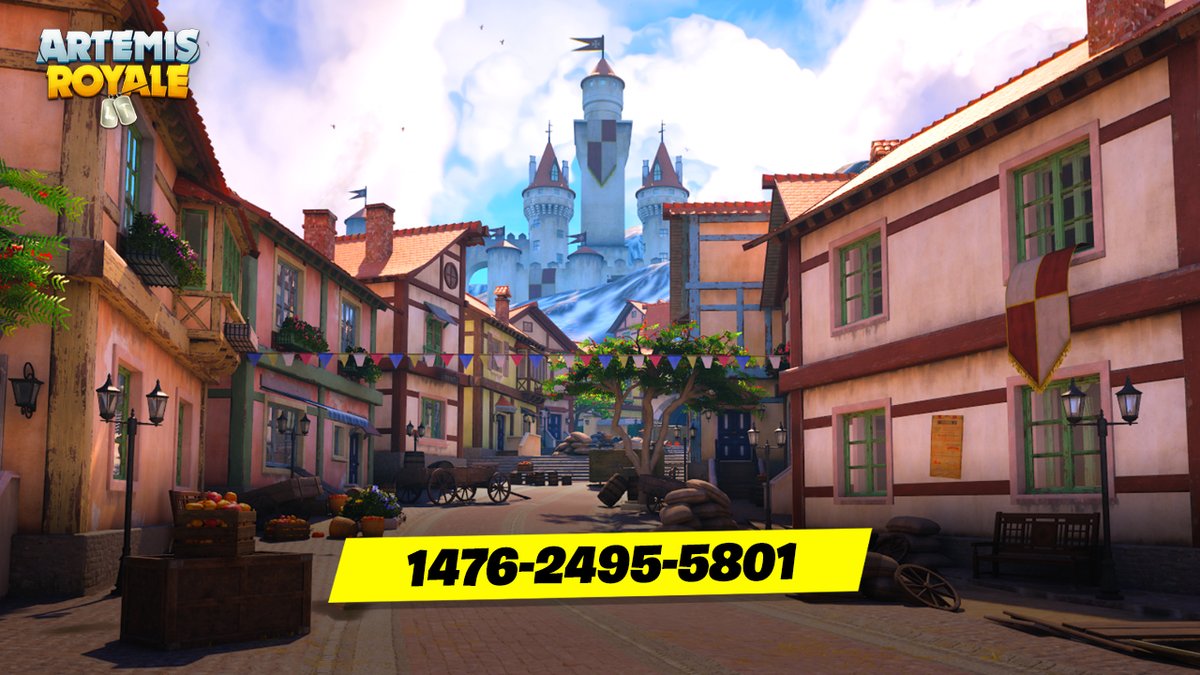 Introducing Artemis Royale: Gun Game! 🏰

➡️ 1476-2495-5801

We’ll be gifting the top players with the most eliminations a FREE skin of their choice! (ends in 24 hours) 🎁

Submit your elimination records in the Discord to be entered: discord.gg/XCEpnEGQBf