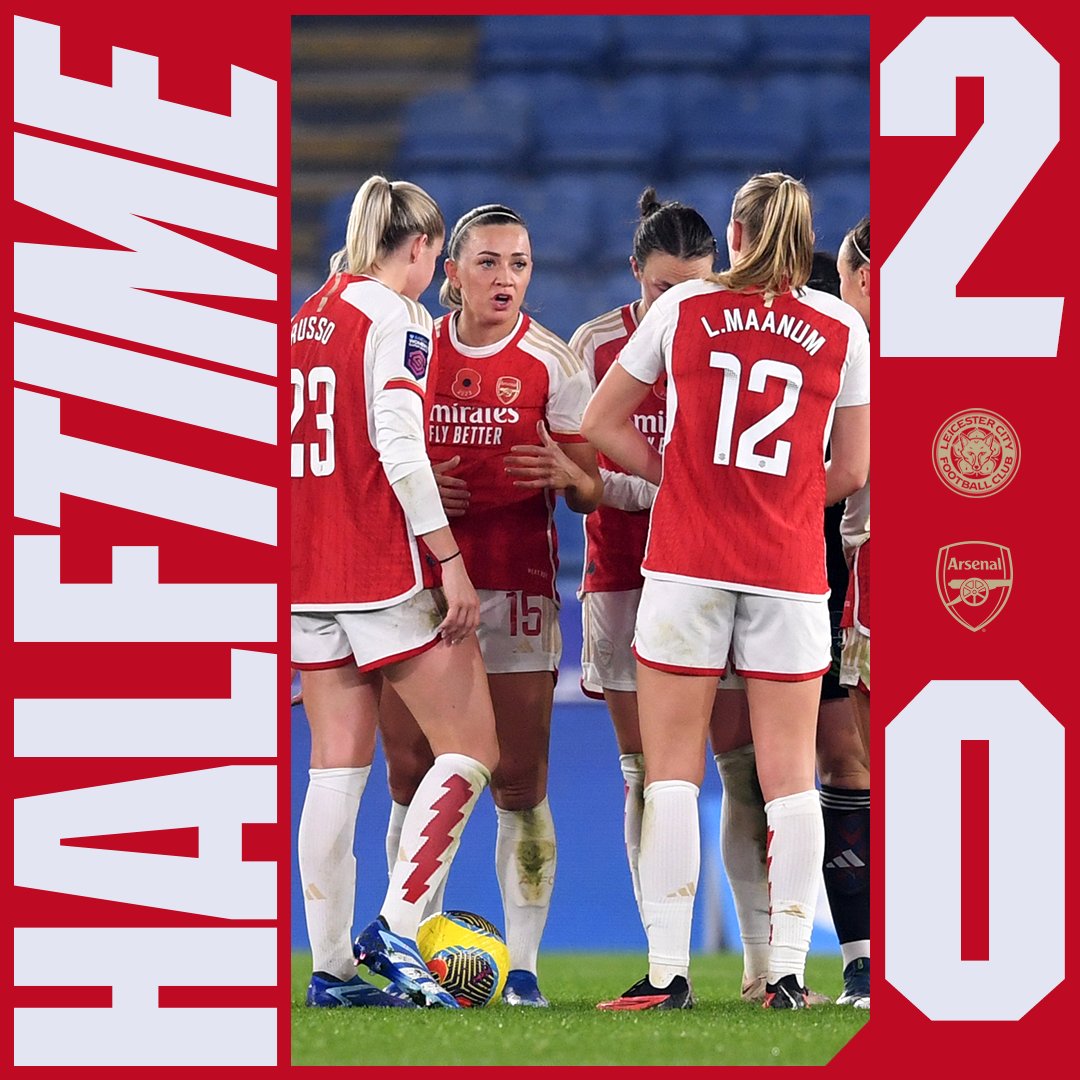 ArsenalWFC's tweet image. All to do in the second half.