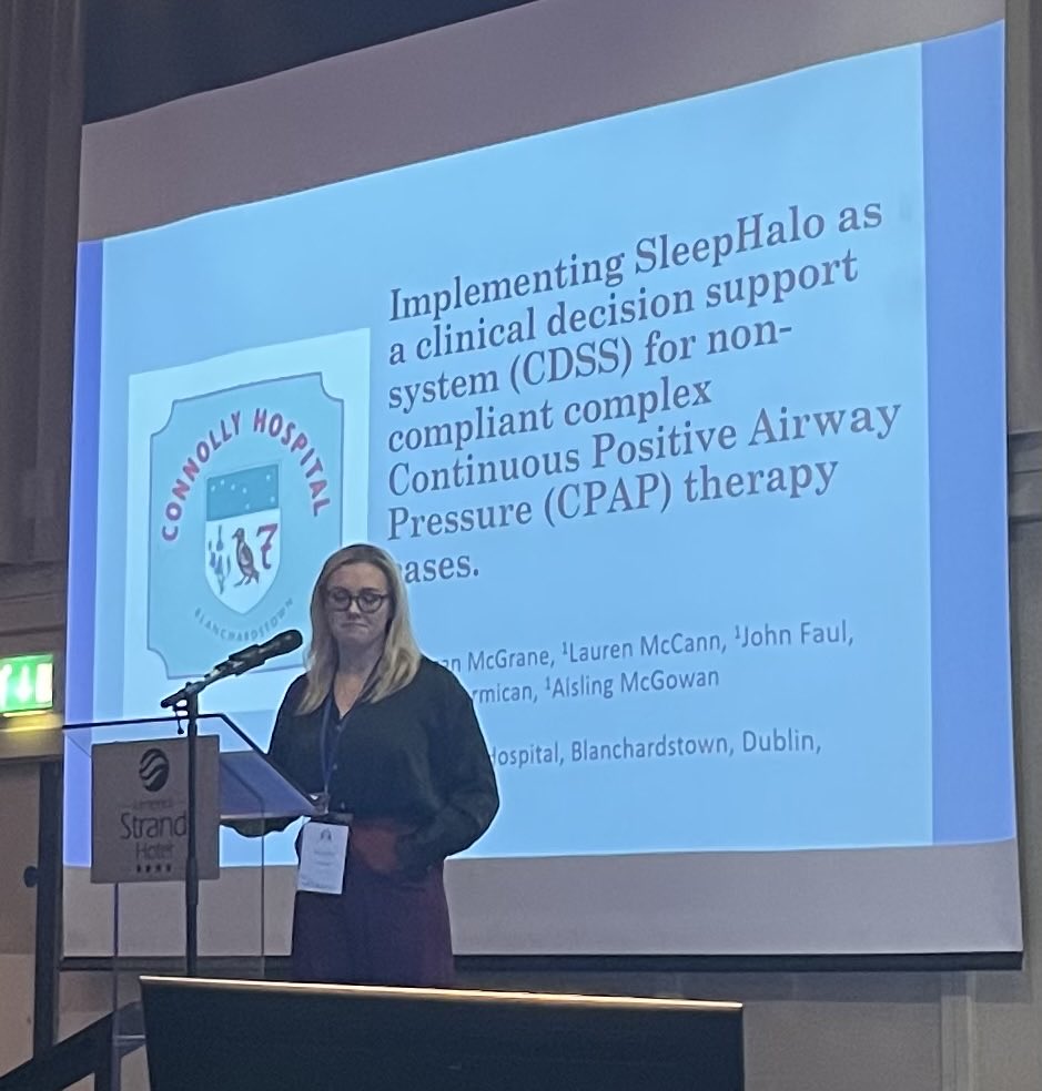 Aisling McGowan (@mcgowanaisling) on Twitter photo Megan McGrane, Senior Respiratory Physiologist presenting on behalf of the Connolly hospital sleep team at ITS 2023 Limerick <a href="/irishthoracicS/">Irish Thoracic Society</a> <a href="/HSCPConnolly/">HSCP Connolly</a> <a href="/MeganMcGrane/">Megan McGrane</a> Megan McGrane, Senior Respiratory Physiologist presenting on behalf of the Connolly hospital sleep team at ITS 2023 Limerick <a href="/irishthoracicS/">Irish Thoracic Society</a> <a href="/HSCPConnolly/">HSCP Connolly</a> <a href="/MeganMcGrane/">Megan McGrane</a>