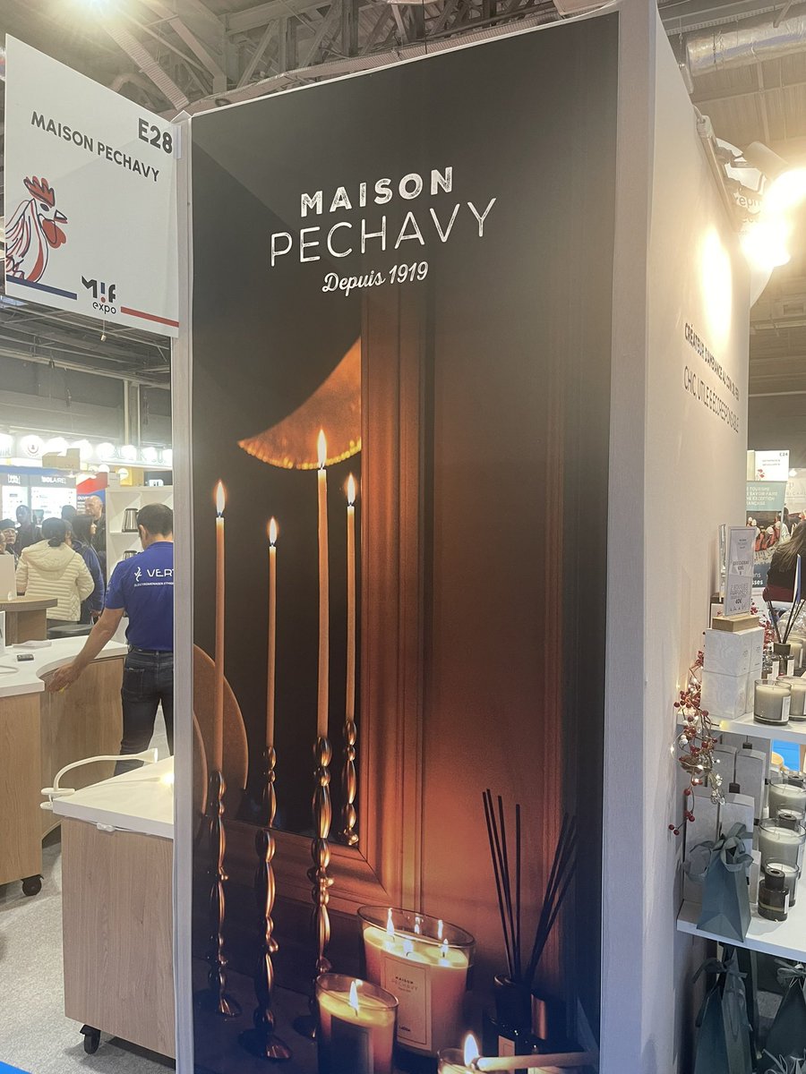 Fredpechavy's tweet photo. Une 1er édition pour #MAISONPECHAVY au @MIF_Expo Porte de Versailles du 09 au 12/11/2023.
De nombreux échanges avec les visiteurs sur les processus de #creation, de #fabrication, les histoires derrière chaque produit.
@MadeinFranceFR @montebourg 
@oliviagregoire @RolandLescure https://t.co/we0O2HR0dD