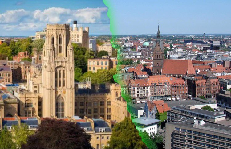 When the people of #Bristol heard that in the winter of 1947 children in Hannover, Germany couldn’t attend school as they had no shoes, a citywide effort to collect 1000s of pairs for them resulted in one of the first post-war reconciliation efforts and a 75+ year long friendship