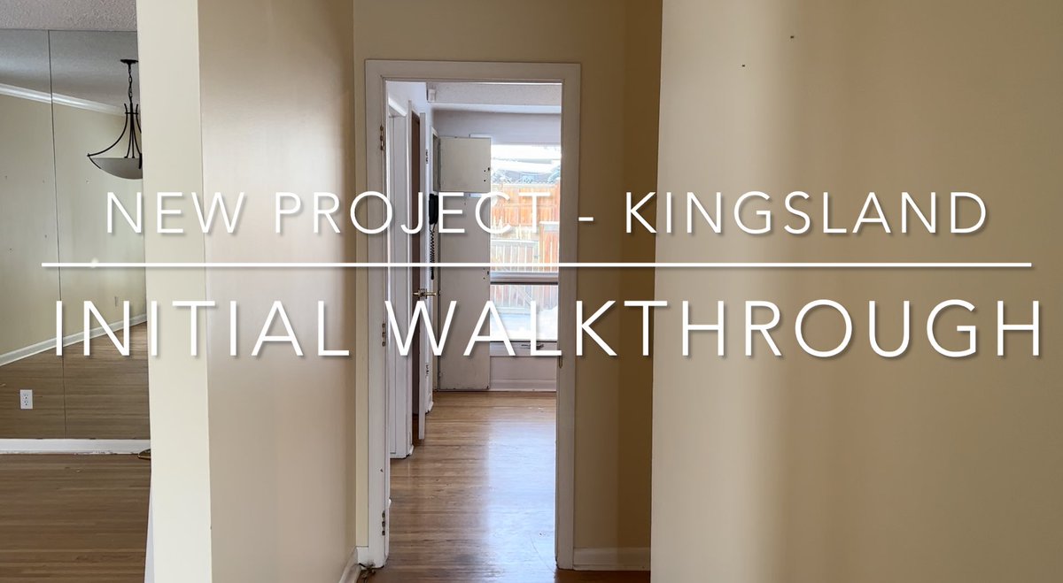 Designerloves's tweet photo. New project is up on Youtube, this was a total “gut job”. Asbestos had to be removed and we took it down to the studs…take a look.

https://t.co/Rc7BZFFheQ https://t.co/7EPwqabzwk