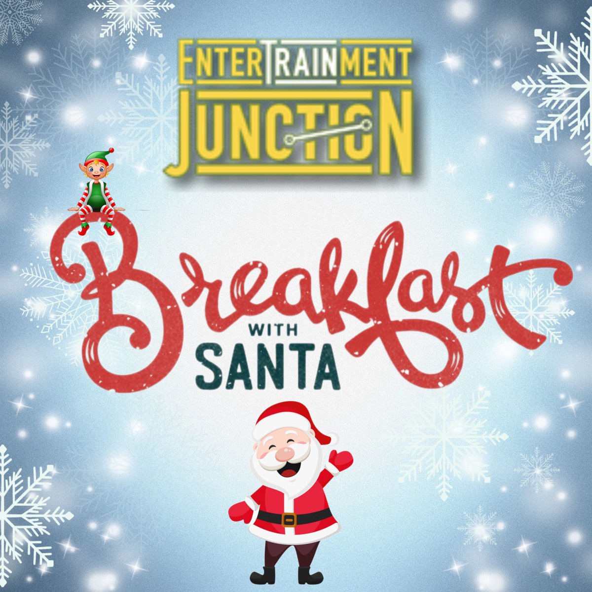 Its been requested, and we're doing it!
BREAKFAST WITH SANTA!
This is  a private ticked event, and you must reserve your spot ahead of time. 
Choose from the date of your choice on November 18th or 25th and
December 3rd, 9th, 16th, or 23rd!
Book today!
gatemastertickets.com/store/index_ev…