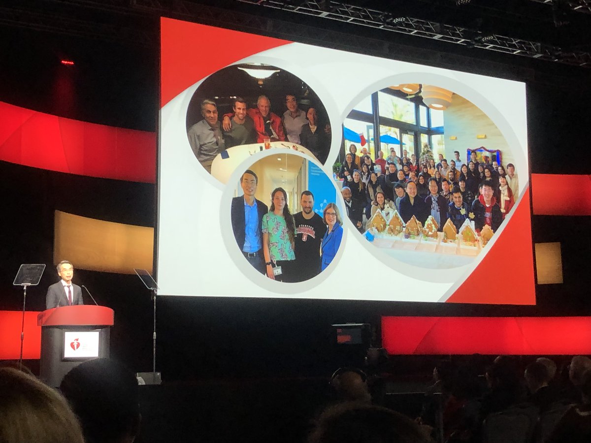 Absolutely inspired by the profound and motivational words by my mentor @Joseph_C_Wu, AHA president. Grateful for the chance to contribute to cardiovascular research in this remarkable lab. Thrilled to be part of this history! #AHA23 @American_Heart @AHAScience