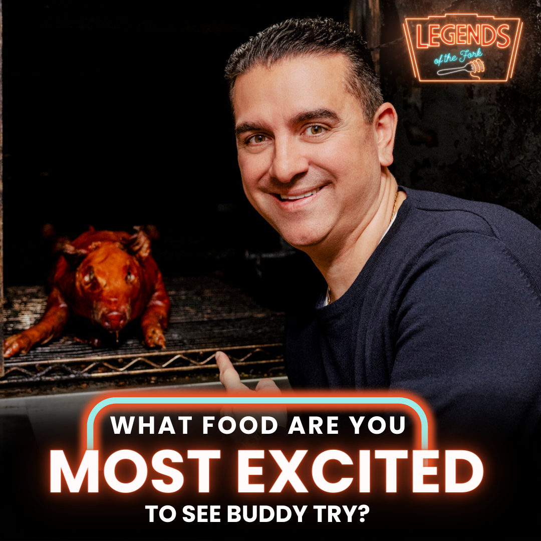 Home.Made.Nation (@homemadenation) on Twitter photo What food are YOU excited to see <a href="/CakeBossBuddy/">Buddy Valastro</a> try this season on #LegendsOfTheFork? Tell us below!👇 What food are YOU excited to see <a href="/CakeBossBuddy/">Buddy Valastro</a> try this season on #LegendsOfTheFork? Tell us below!👇