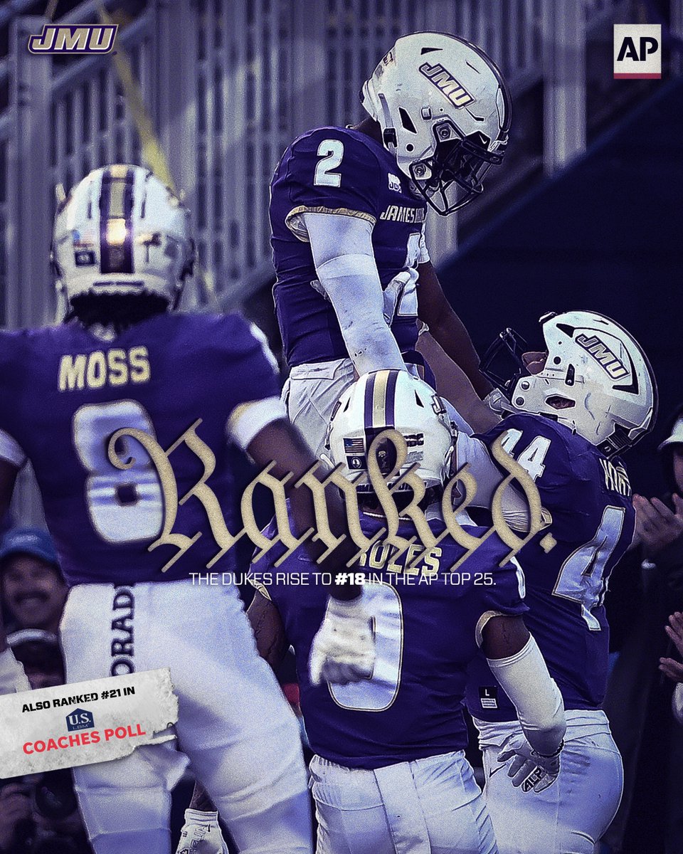 JMU Football tweet media