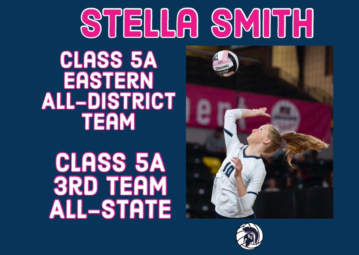 Congratulations Spartans!! Isabelle Kremer earned a Class 5A Eastern Iowa District award &amp; a 2nd Team All-State award. Molly Albrecht &amp; Stella Smith both earned Class 5A Eastern Iowa District award &amp; a 3rd Team All-State award!! We are proud of all of you!!😁♥️🏐