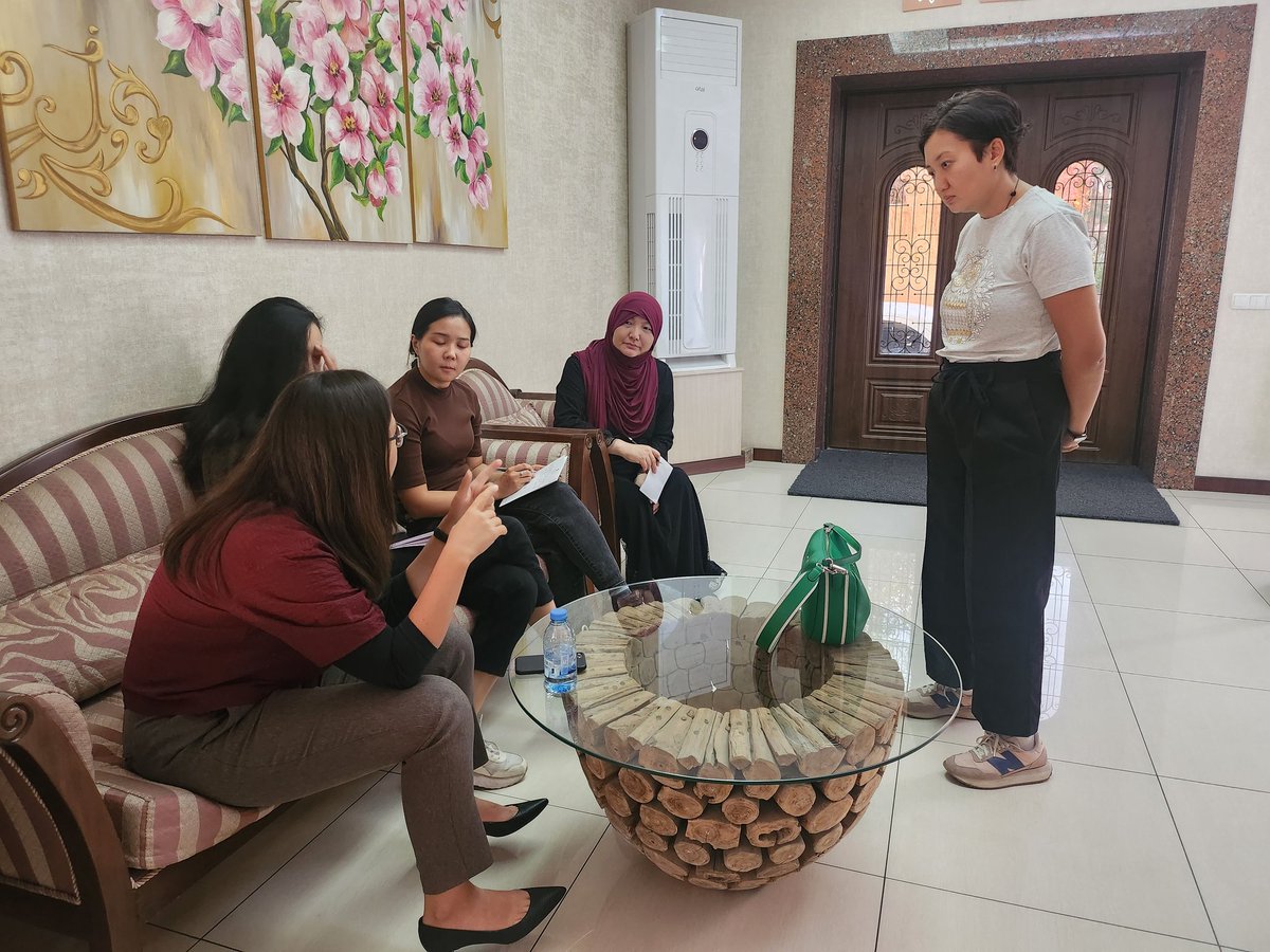 What an inspiring weekend with a diverse mix of activists and academics from across Central Asia. I am so proud and impressed with their research. Thanks to <a href="/AijanCo/">Dr. Aijan Sharshenova</a> <a href="/BDukeyev/">Berikbol Dukeyev</a> <a href="/Abdieff/">Kanatbek Abdiev</a> <a href="/Choco_Tort/">Аlbina Tortbayeva</a> and the Twitterless Aigul, Amina, Rano and Mira for making this program happen!