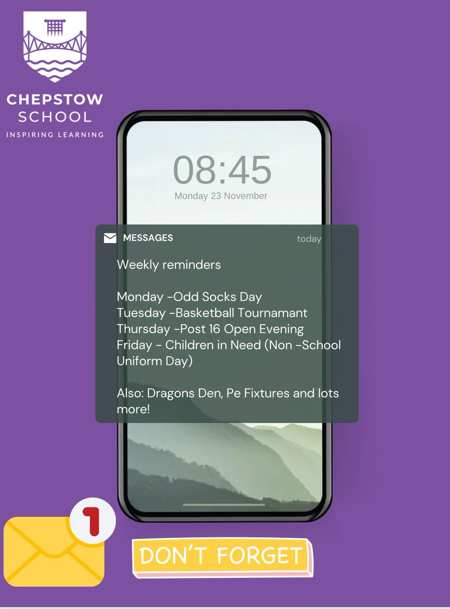 chepstowschool's tweet image. 