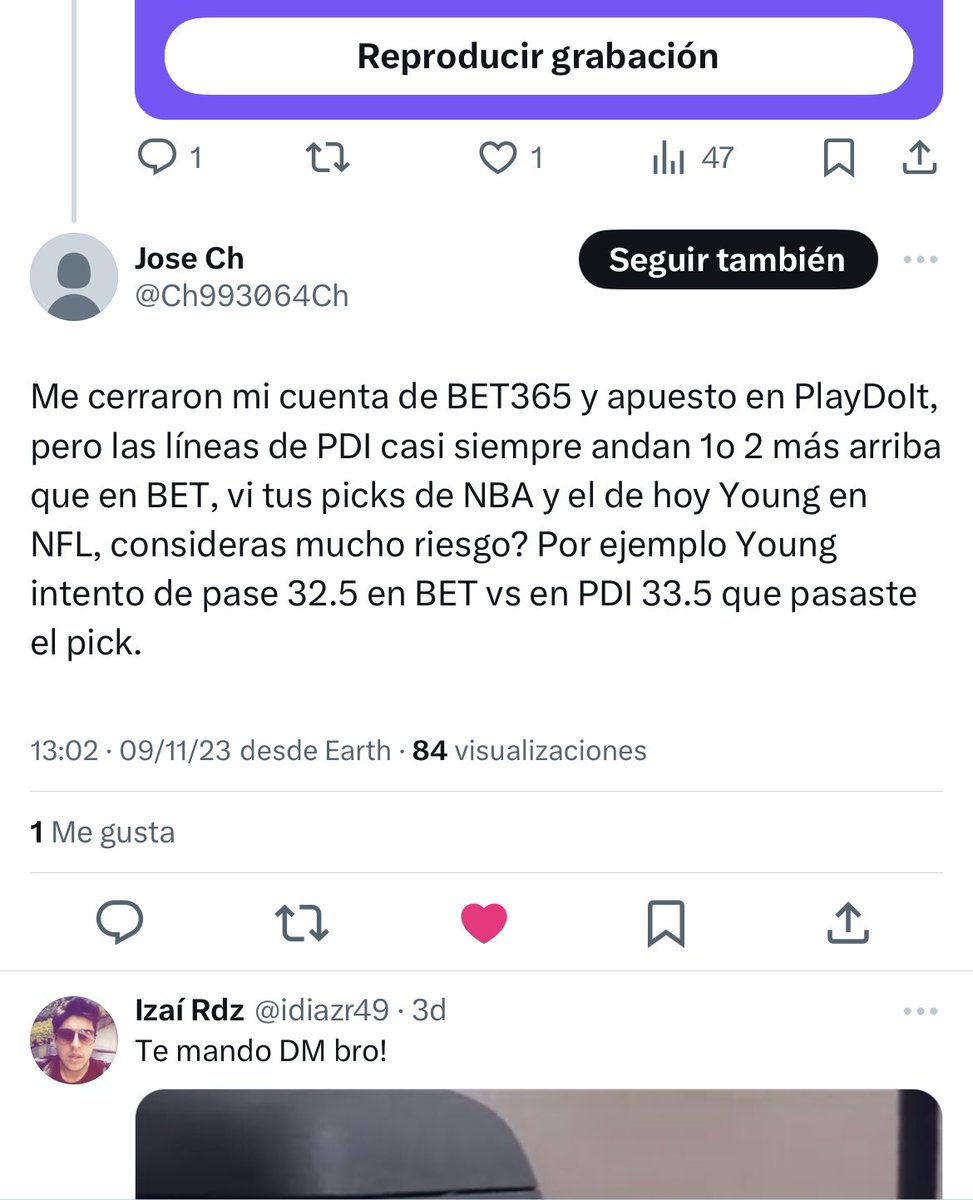 idiazr49's tweet photo. En #PropZone⚡️ sabemos lo que es estar en este rollo de las apuestas y estar lleno de dudas, acercarte a la gente y que te den respuestas a medias o ni siquiera te respondan.

Nuestra promesa: los DMs están abiertos y siempre vamos a responder. 

Ejemplo⬇️
Y claro que se ganó ✅ https://t.co/c3jKckNeV7