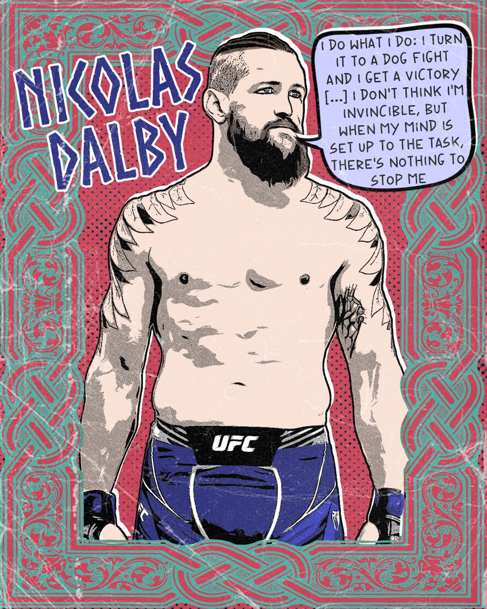 I love all fighters who can throw punches, but also take them ✌ #mma #mmafighter @DalbyMMA #ufc #speechbubble #quotes #fighting #danishmma #nicolasdalby