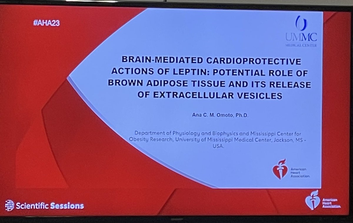 Today’s @AHAScience sessions with @rosenzweig_a, @ Dr. Somers, and @ Dr. Omoto brought to light the complex connections of our heart,sleep,and brain. Fresh perspectives on how our bodies are interconnected, offering new angles on treatment and prevention. 💤❤️🧠 #HeartBrain #EVs