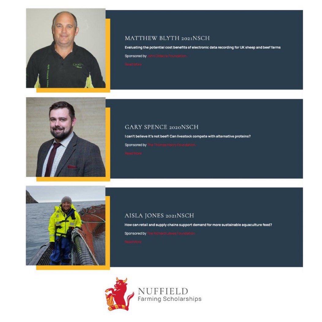 Farmeco Community Care (@farmecodavid) on Twitter photo Iām very proud to be chairing a session at this week Nuffield Conference in Exeter .
Over the last month Iāve got to know these 3 people and I couldnāt be more excited .
Supply and more demands
nuffieldscholar.org/scholars/2021/ā¦
nuffieldscholar.org/scholars/2020/ā¦
nuffieldscholar.org/scholars/2021/⦠Iām very proud to be chairing a session at this week Nuffield Conference in Exeter .
Over the last month Iāve got to know these 3 people and I couldnāt be more excited .
Supply and more demands
nuffieldscholar.org/scholars/2021/ā¦
nuffieldscholar.org/scholars/2020/ā¦
nuffieldscholar.org/scholars/2021/ā¦