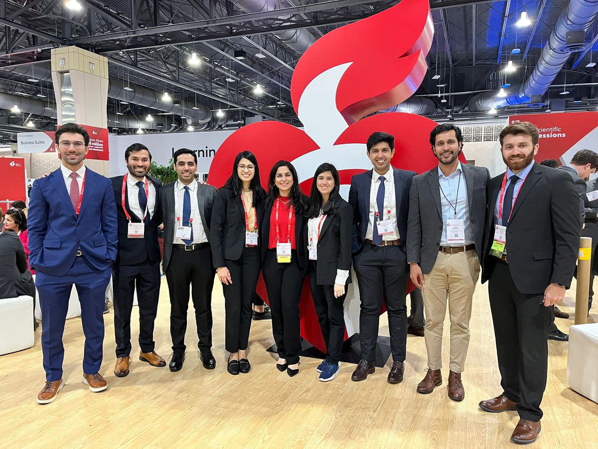 Uzair Mahmood (@uzairamahmood1) on Twitter photo Proud of these super smart group of budding cardiologists from my alma mater <a href="/AKUGlobal/">Aga Khan University</a>. Always nice to catch up.
#AHA2023 Proud of these super smart group of budding cardiologists from my alma mater <a href="/AKUGlobal/">Aga Khan University</a>. Always nice to catch up.
#AHA2023