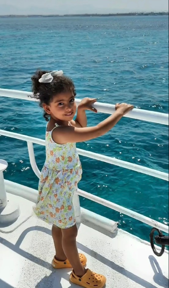 The Israelis killed my 5-year-old niece the most beautiful Rahaf Alsaqqa and my very kind and one in a million brother-in-law Mohammed Alsaqqa today. A tank targeted them while they were trying to escape south through “the safe corridor.” Keep my sister Hala in your prayers.