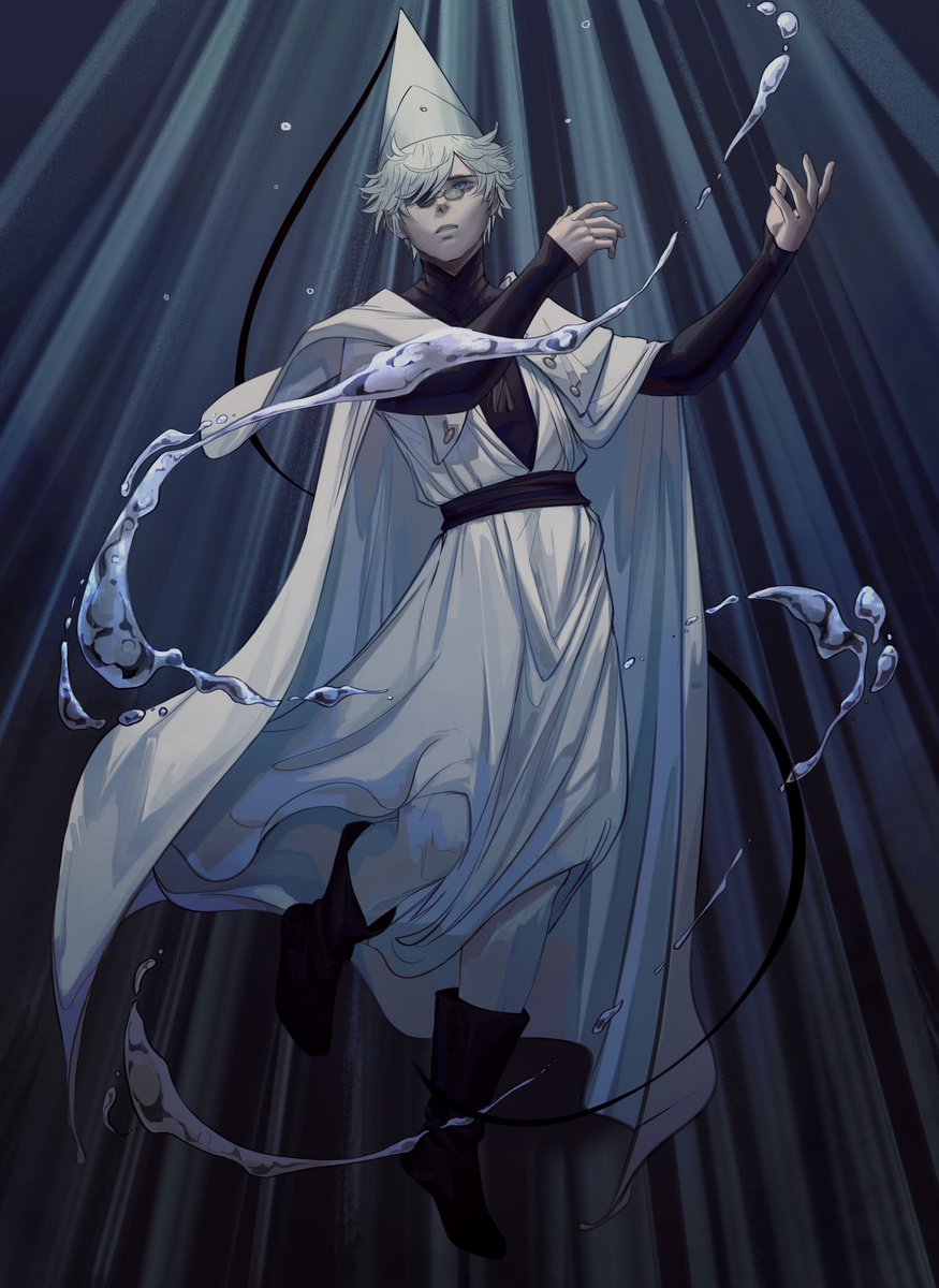 kokopffs's tweet image. day 1: magic/ocean
#QifreyWeek2023 #witchhatatelier