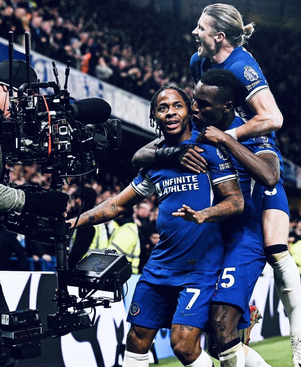 sterling7's tweet image. Proud of the team tonight. We are coming 🔵🔥