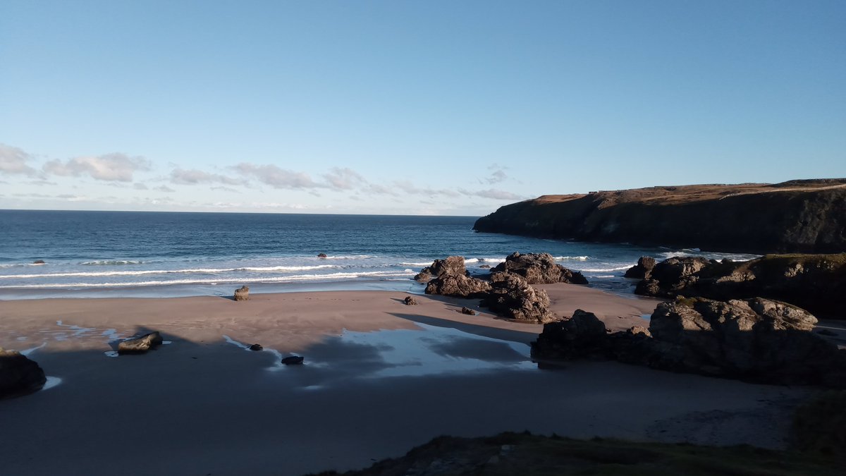 UKCoastWalk's tweet image. Our 6000 mile walk around the entire British coastline has reached the North Coast of Scotland 🏴󠁧󠁢󠁳󠁣󠁴󠁿 🎉
177 days of continuous walking since leaving Bude back in May. 
To donate visit linktr.ee/ukcoastwalk 😉 
@BBCScotland @BBCScotlandNews @BBCBreakfast @BBCCornwall
#Durness