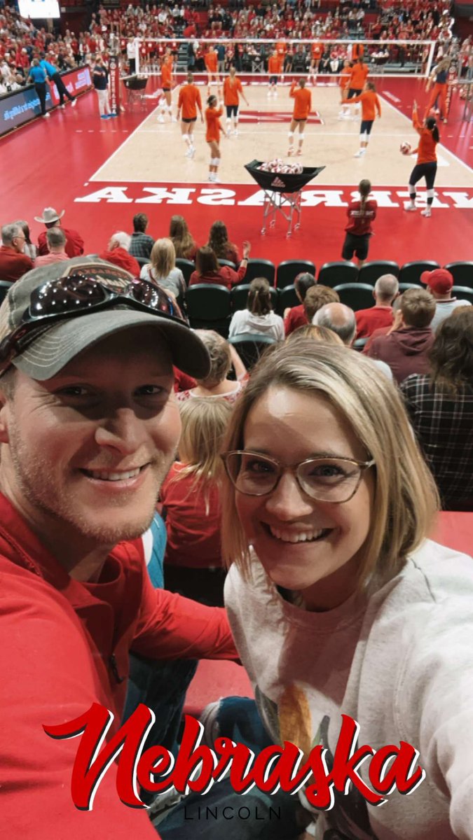 GBR! ❤️🏐 #huskers #gobigred