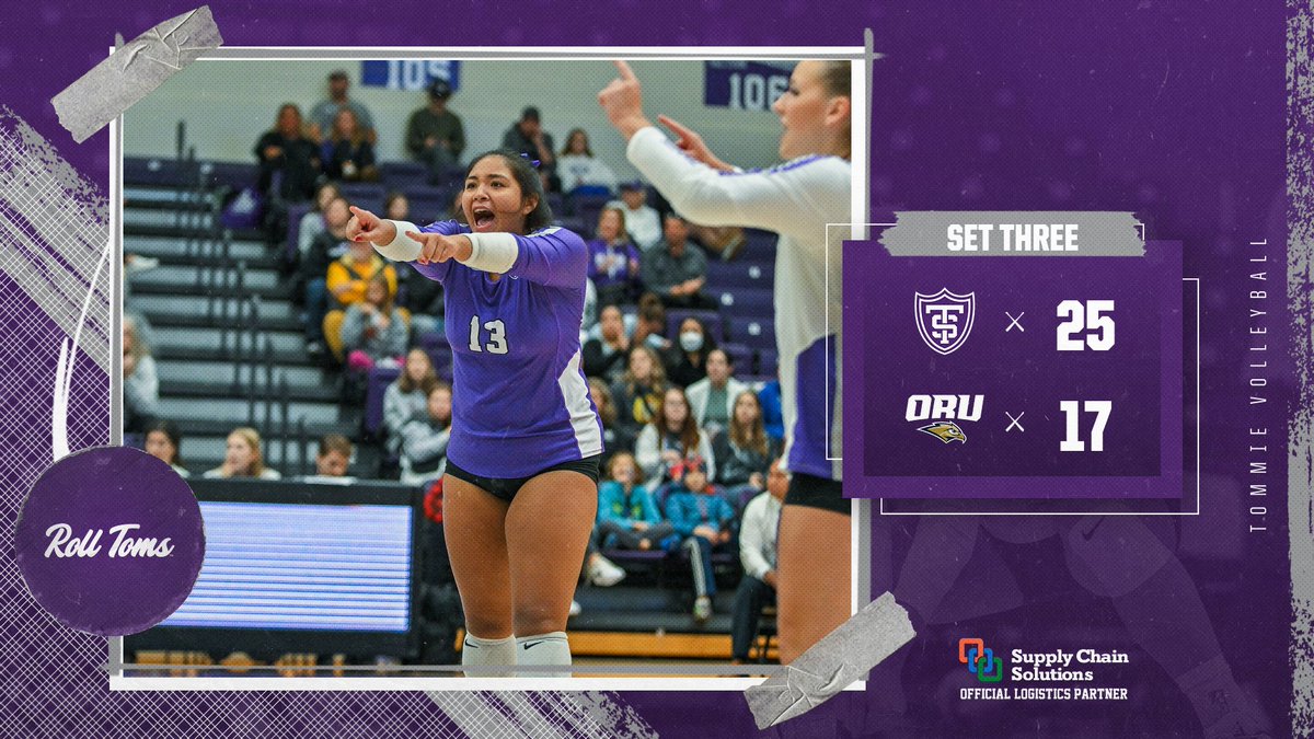 Tommievball's tweet image. That&apos;s another set for the Tommies!

#RollToms | #SummitVB