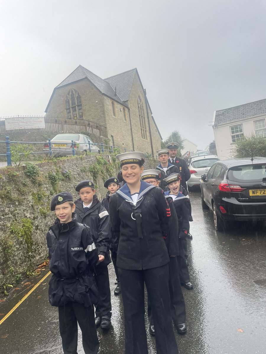 t_scapstone's tweet photo. BZ to all the cadets out on parade today Despite the incredibly wet weather you all conducted yourselves with outstanding commitment and professionalism on parade. You turned out in your No1s and the effort you put into them was clear. As well as the juniors. https://t.co/CLUlSVzinp