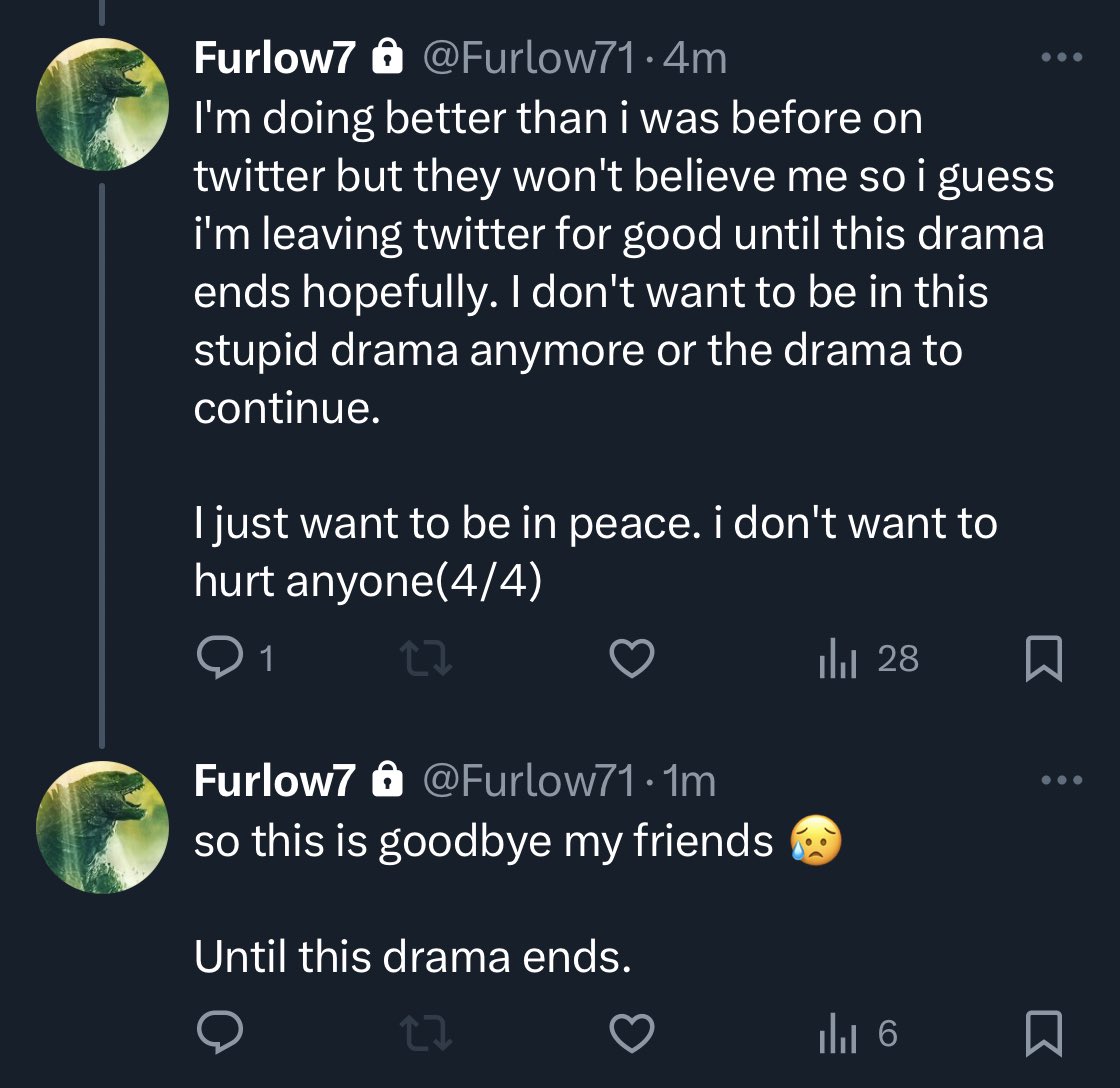 JeremiahofNY's tweet image. “Until this drama ends” there is no coming back from this Michael