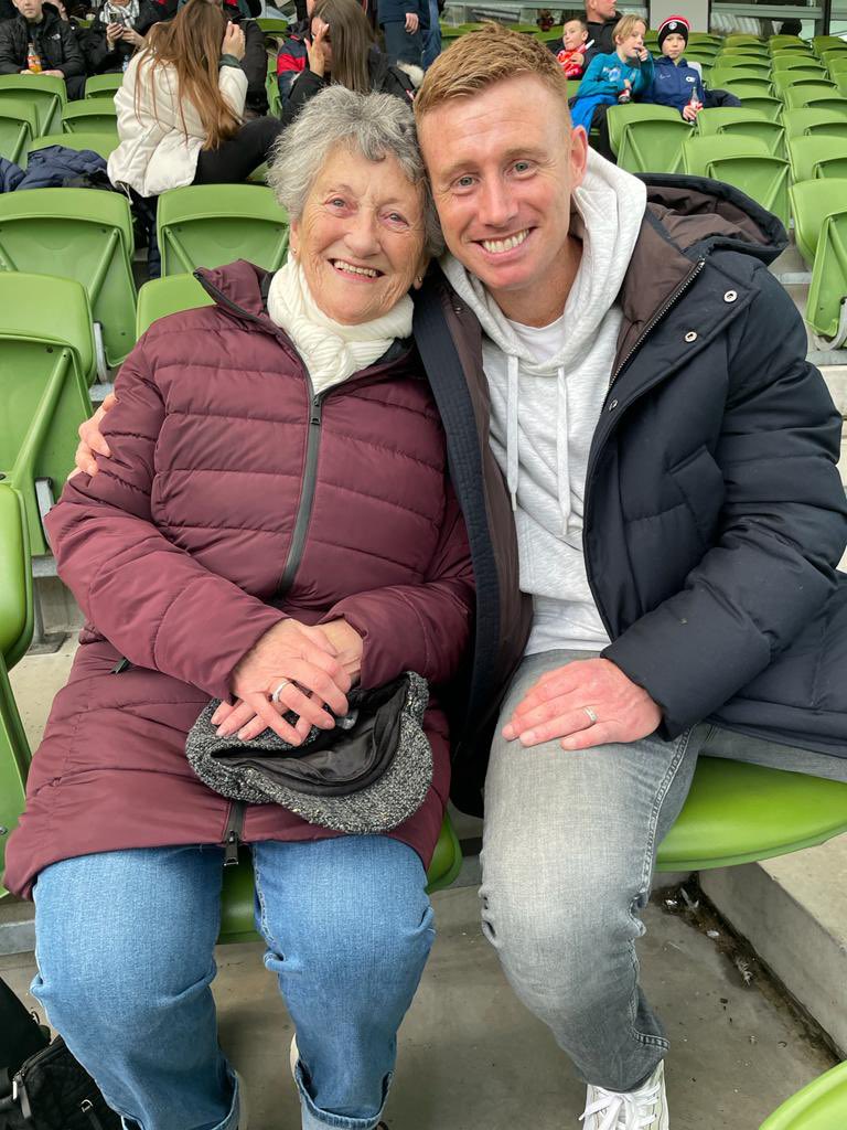 86 today. First time to Lansdowne Rd and got to see Jamie Lennon in the flesh. If Carlsberg did birthdays ❤️