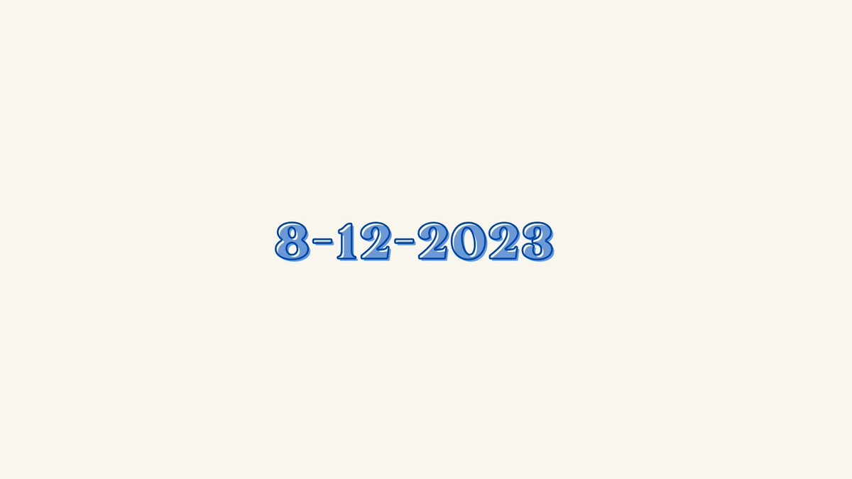 alejampard11's tweet photo. 8-12-2023 https://t.co/DVsMEiWIrh