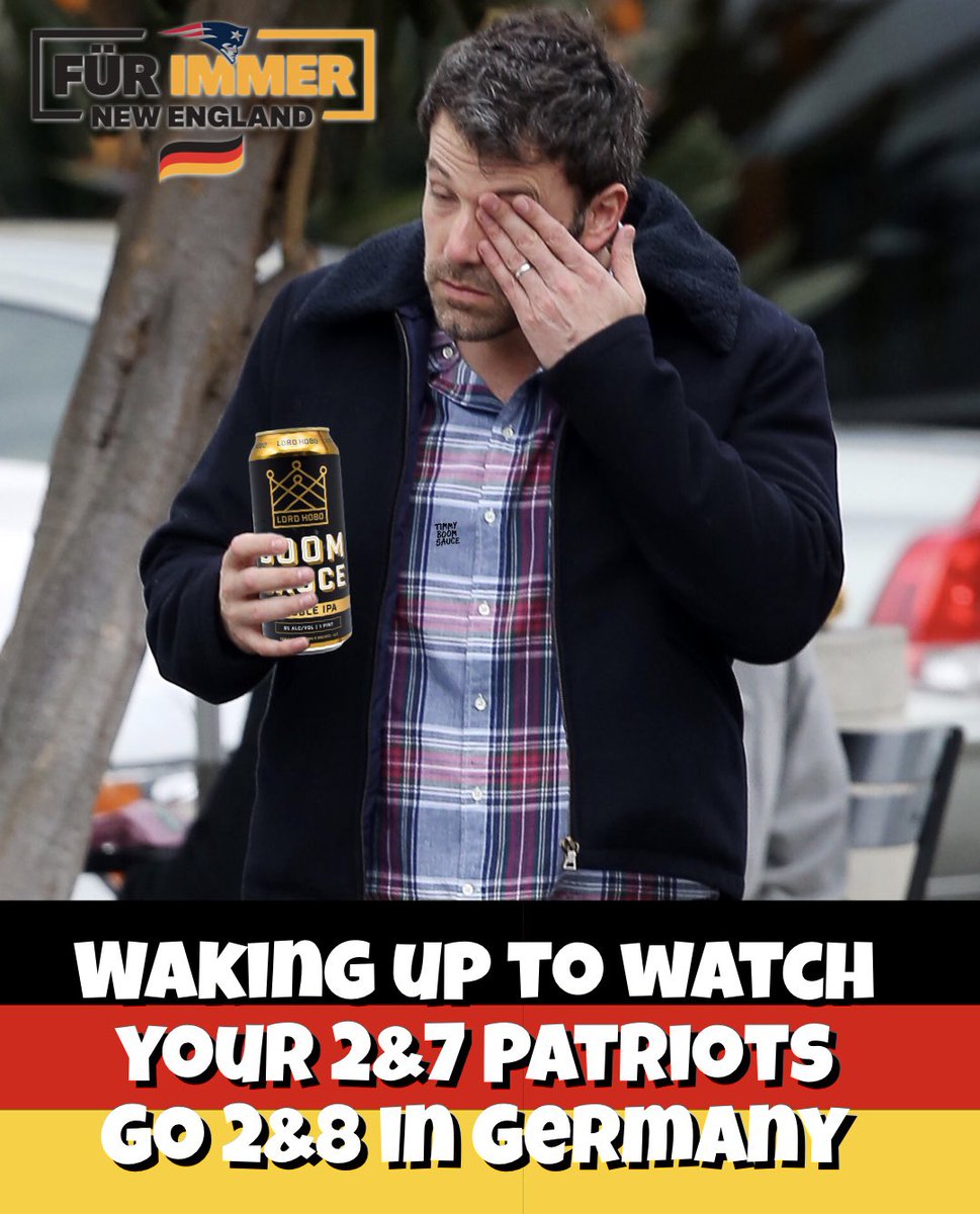 TimmyBoomSauce's tweet photo. I feel for all the Pats fans in Germany https://t.co/YrHOK66ZJB