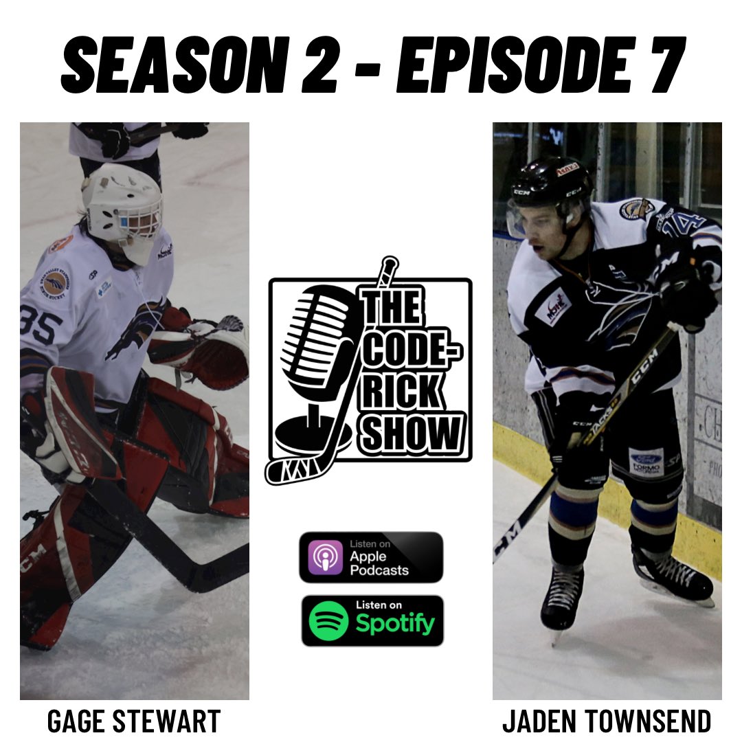 Season 2 Episode 7 is out!!!

This week we chat with current Stampeder Goalie Gage Stewart and Stampeder Alumni Jaden Townsend.

Listen on Apple Podcasts 
podcasts.apple.com/ca/podcast/the…

or on Spotify 
open.spotify.com/episode/7fuNHh…